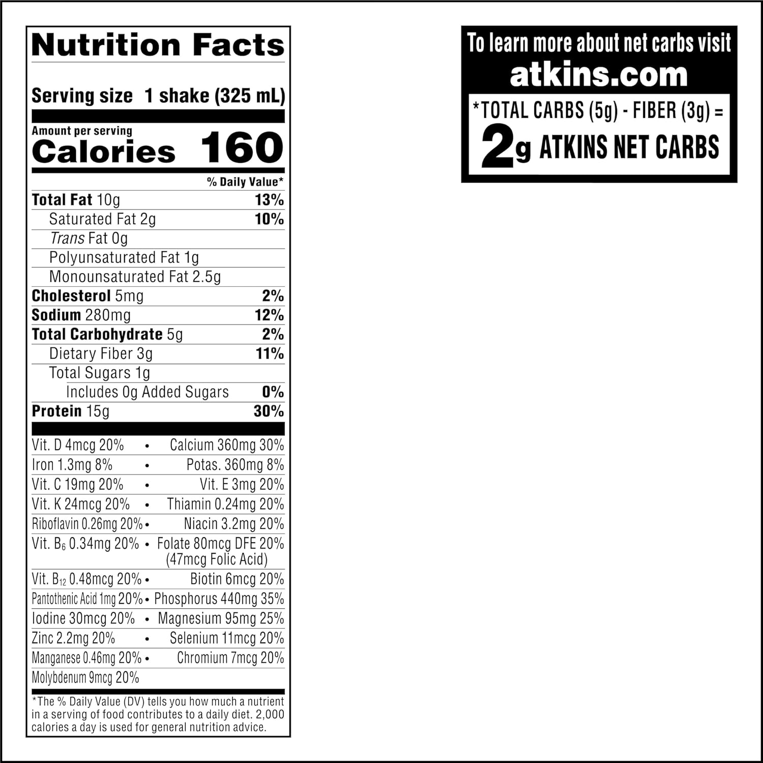 image:imageAtkins Atkins Energy Shake Creamy Caramel 4 Count Pack of 31 Fl Oz Pack of 12