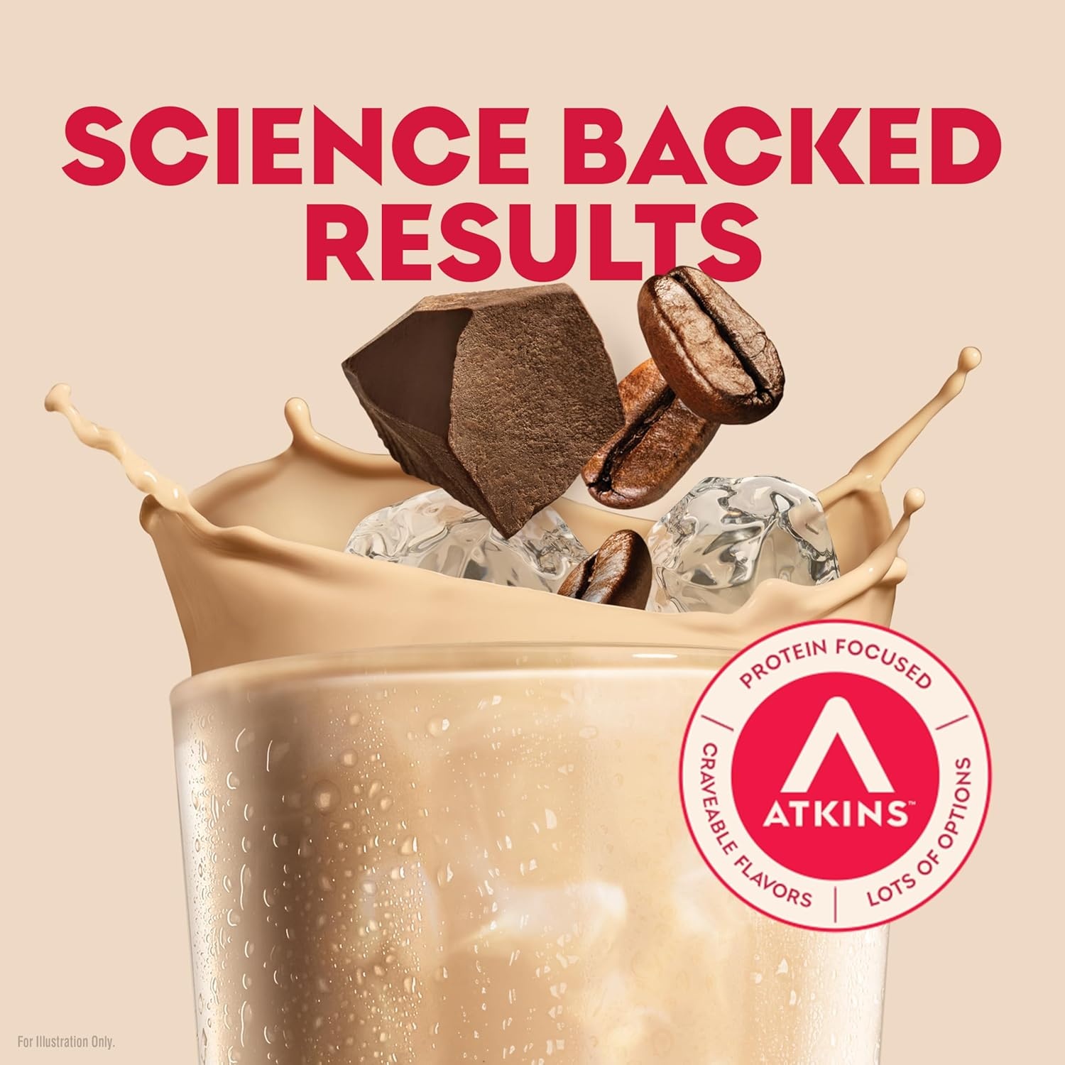 image:imageAtkins Caf au Lait Iced Coffee Flavored High Protein Shake Low Sugar and Low Carb Keto Friendly Ready to Drink Protein Drink Gluten Free 12 CountMocha Latte Caf au Lait Caf Caramel