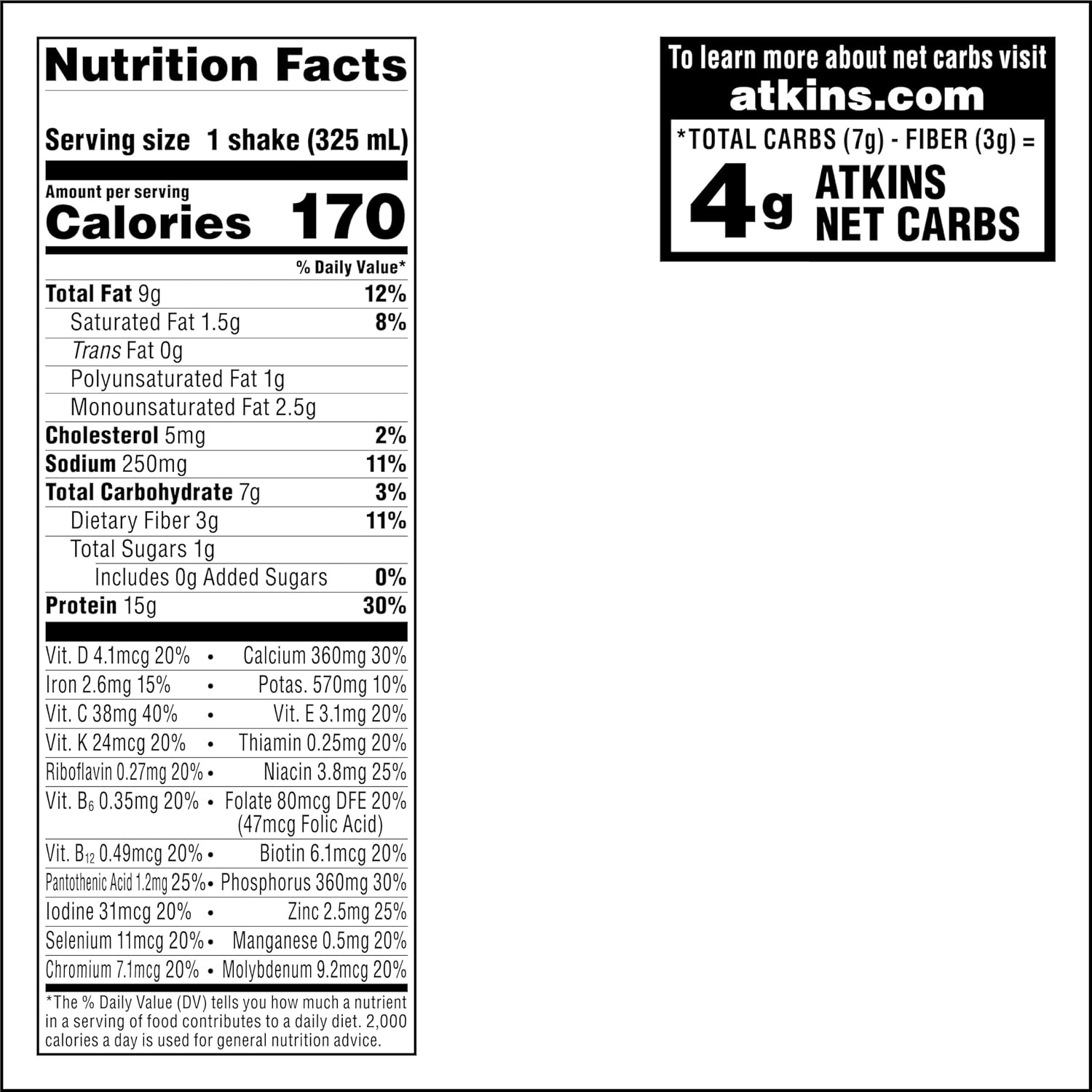 image:imageAtkins Caf au Lait Iced Coffee Flavored High Protein Shake Low Sugar and Low Carb Keto Friendly Ready to Drink Protein Drink Gluten Free 12 CountMocha