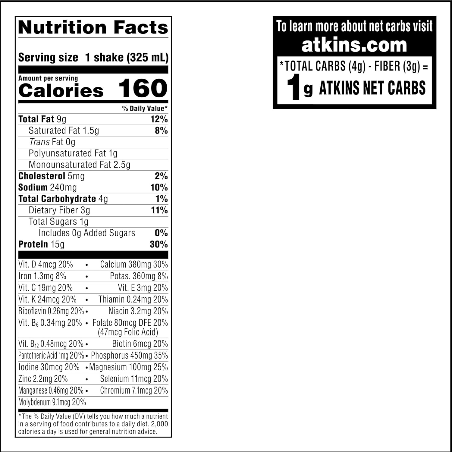 image:imageAtkins Creamy Cinnamon Swirl High Protein Shake 15g Protein Keto Protein Shake 2g Net Carb 1g Sugar Low Sugar and Low Carb Breakfast Protein Shakes 12 CountCreamy Vanila