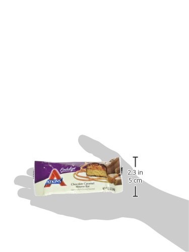 image:imageAtkins Endulge Chocolate Caramel Mousse Bar Dessert Favorite 1g Sugar High in Fiber 5 Count5 Count Pack of 1