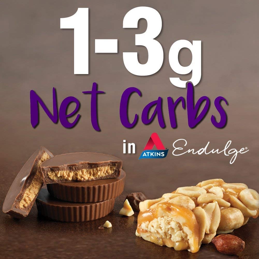 image:imageAtkins Endulge Chocolate Peanut Candies Dessert Favorite 0g Sugar 20 CountPeanut Butter