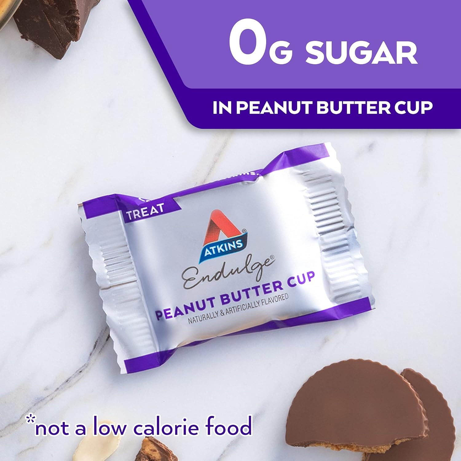 image:imageAtkins Endulge Chocolate Peanut Candies Dessert Favorite 0g Sugar 20 CountPeanut Butter
