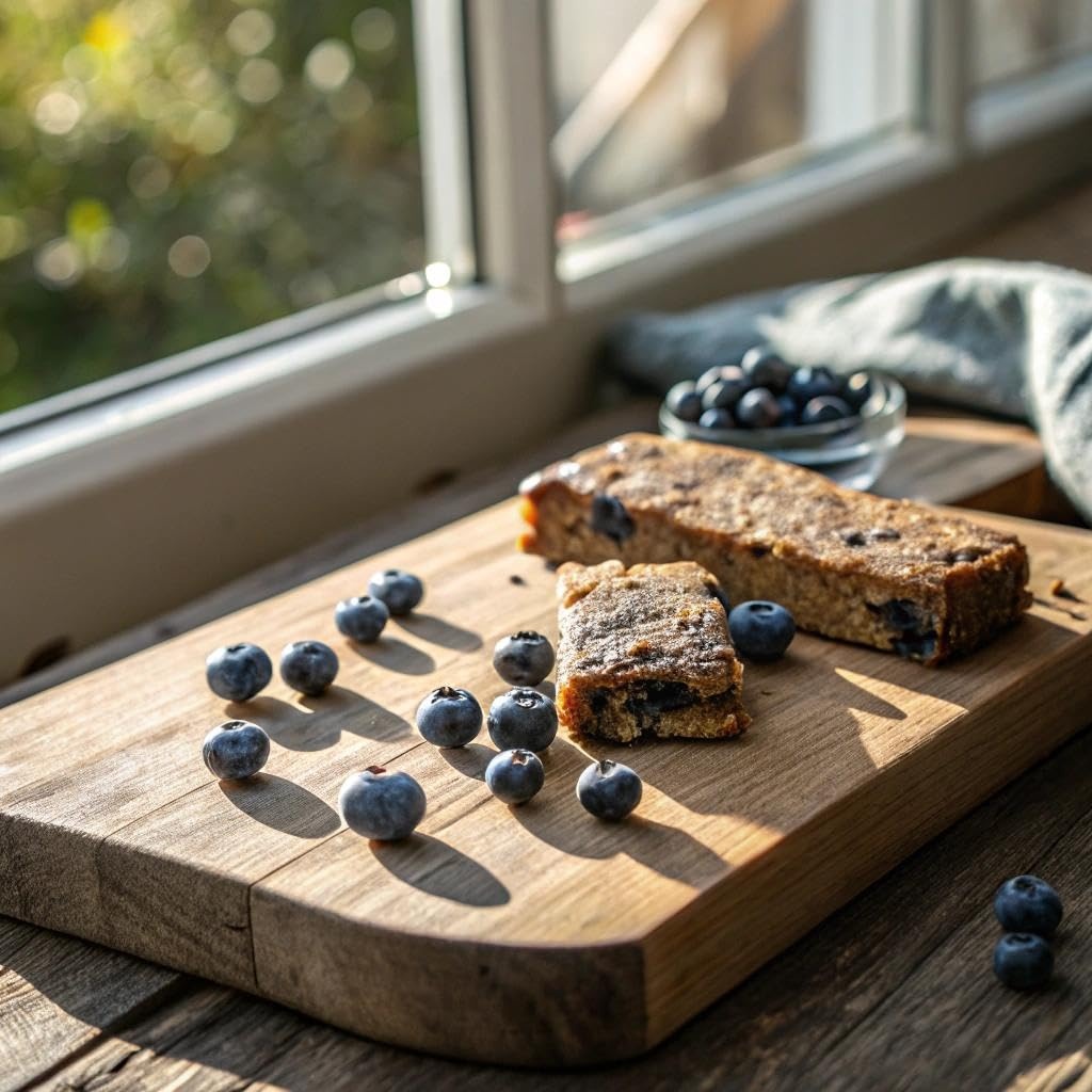 image:imageAtkins Vanilla Macadamia Nut Flavored Soft Baked Energy Bars High in Protein Low Sugar High Fiber Snack Protein Snack 4 Packs 4 Bars EachBlueberry