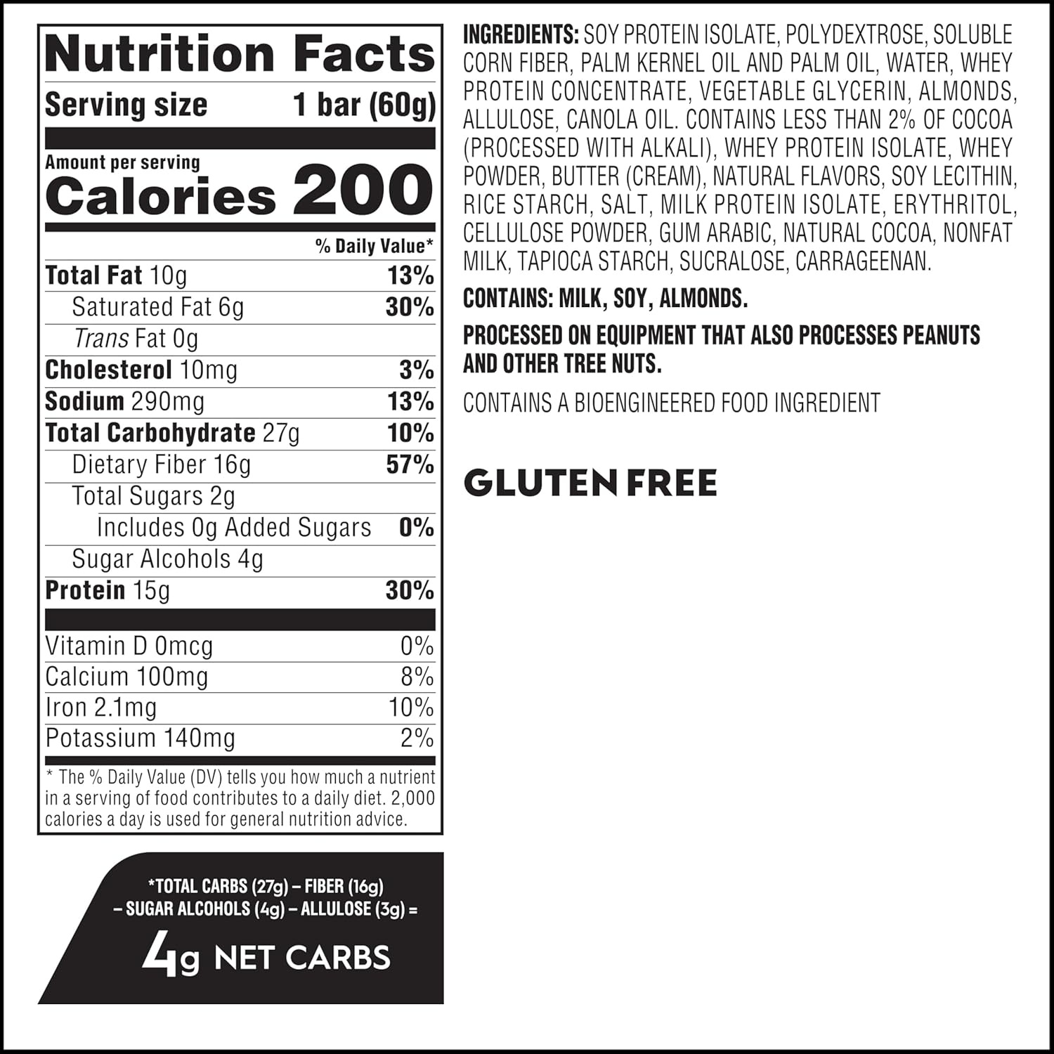 image:imageNew Atkins High Protein Bars Brownie Delight Flavor 15g of Protein 4g Net Carbs 4 Count Pack of 3Brownie Delight