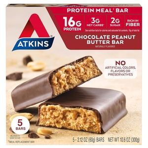 Atkins Endulge Milk Chocolate Caramel Squares, Dessert Favorite, Good Source of Fiber, 1g Sugar, 90 Count(Chocolate Peanut Butter)
